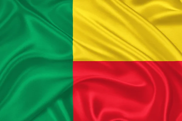 Flag of Benin — Stock Photo, Image