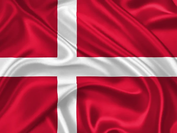 Flag of Denmark — Stock Photo, Image