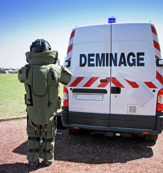 Bomb Squad (Deminage) — Stockfoto