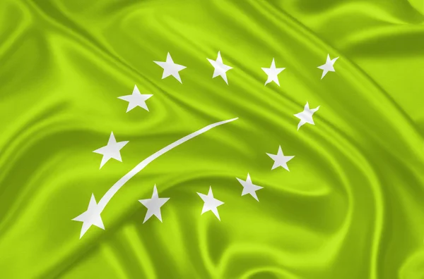 Europäisches neues Bio-Logo — Stockfoto