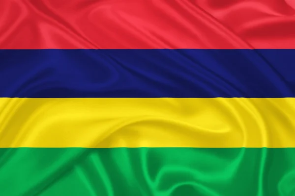 Flag of the Mauritius — Stock Photo, Image
