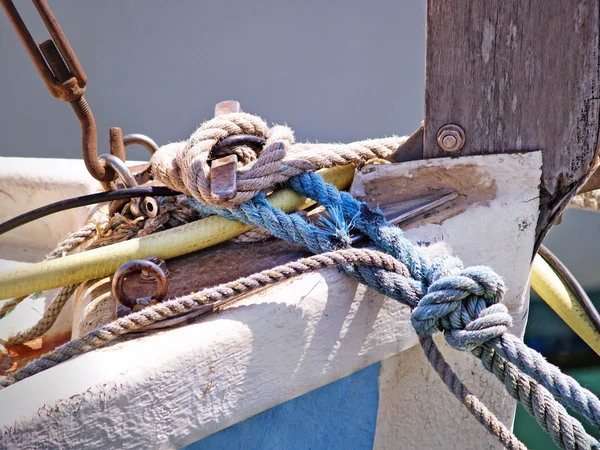 Βάρκα σχοινί — Φωτογραφία Αρχείου