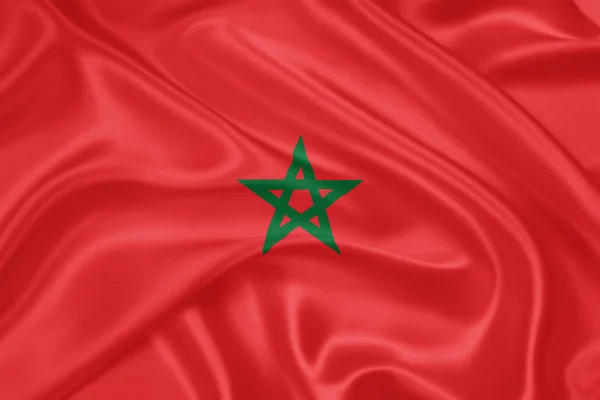 Bandeira morocco — Fotografia de Stock