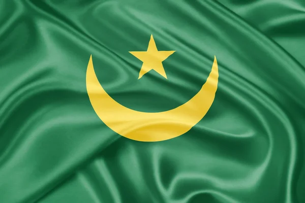 Bandera de mauritania —  Fotos de Stock