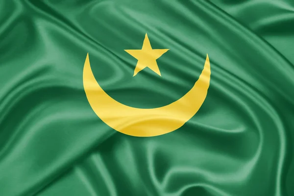 Bandeira de mauritania — Fotografia de Stock