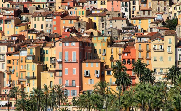 Provence dorp van menton aan de Franse Rivièra — Stockfoto