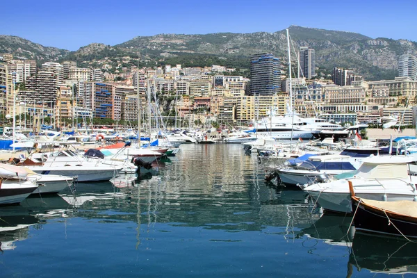 Monaco bandiera a Monte Carlo, Monaco — Foto Stock