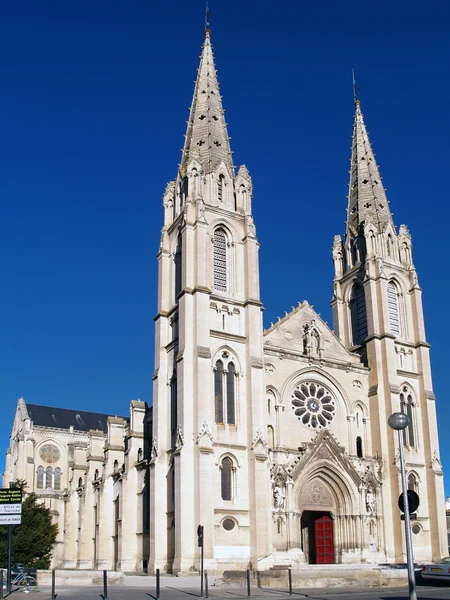 Gothic Cathedral in Nimes, France — Stock Photo, Image