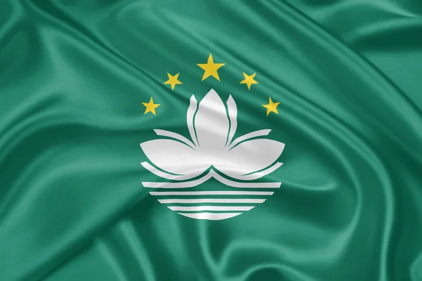 Флаг Макао — стоковое фото