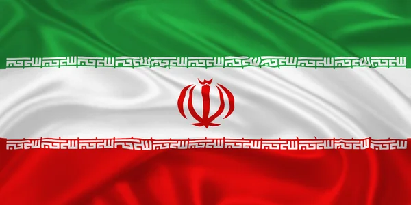 Irans flagga — Stockfoto