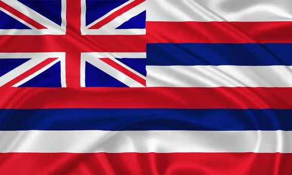夏威夷的旗子 — 图库照片
