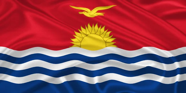 Bandeira de Kiribati — Fotografia de Stock