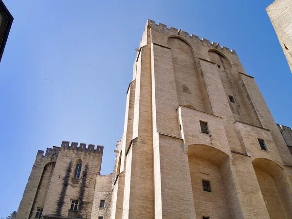 Palacio de los Papas en Aviñón, Francia — Foto de Stock