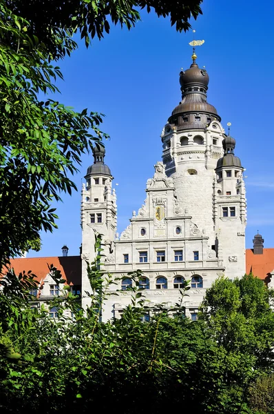 New city hall in Leipzig — Stock Photo, Image