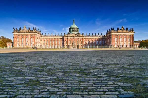 Sanssouci palácio em potsdam — Fotografia de Stock