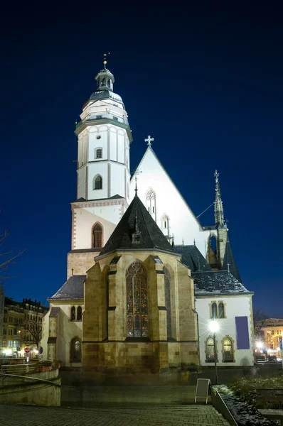 Thomas church in leipzig — Stock Photo, Image