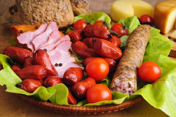 Traditional sausages — Stock Photo, Image