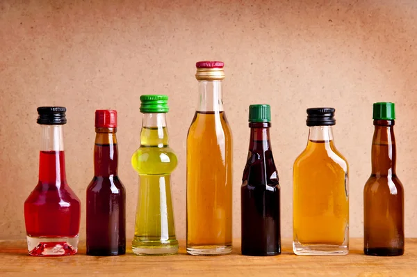 Flessen van alcohol — Stockfoto