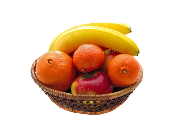 Cesto di frutta — Foto Stock