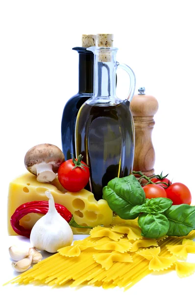 Pasta ingredients — Stock Photo, Image