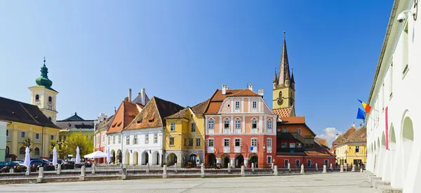 Panoramy Sibiu — Zdjęcie stockowe