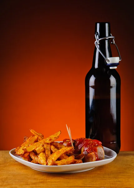 Currywurst — Stockfoto