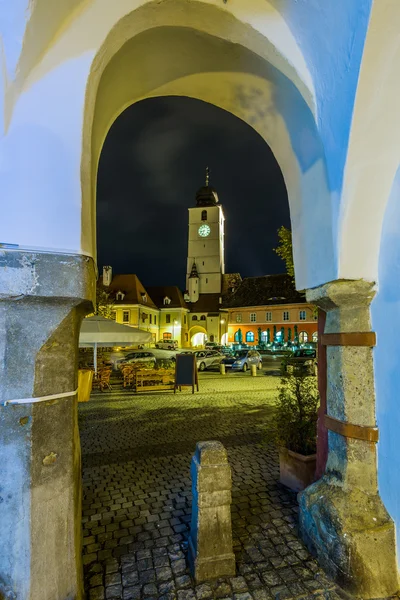 Sibiu, Rumunsko — Stock fotografie