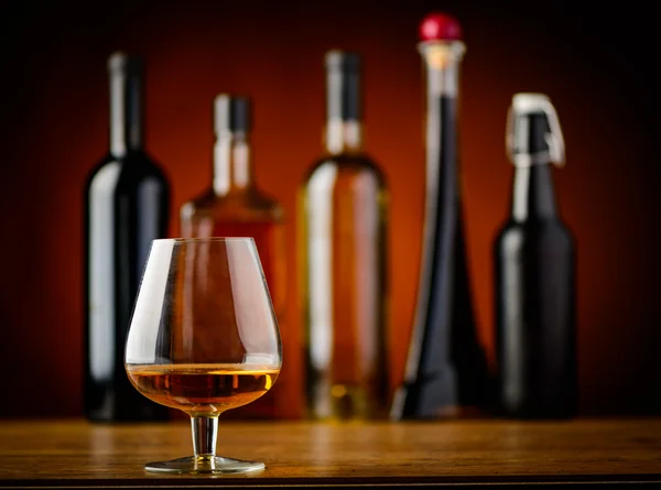 Bicchiere di brandy — Foto Stock