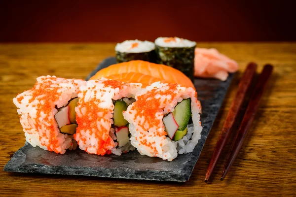 Placa de sushi —  Fotos de Stock