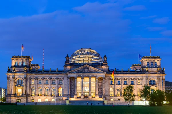 Berlin 'de Reichstag Stok Resim