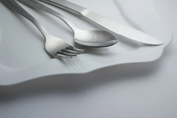 勺子、刀叉 — 图库照片