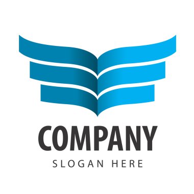 şirket logosu mavi