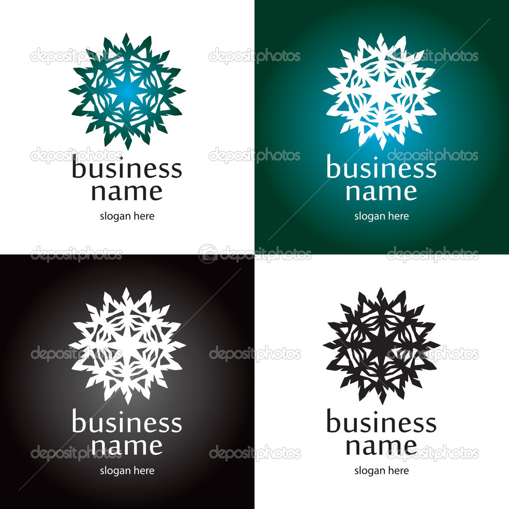 Snowflake logo elements