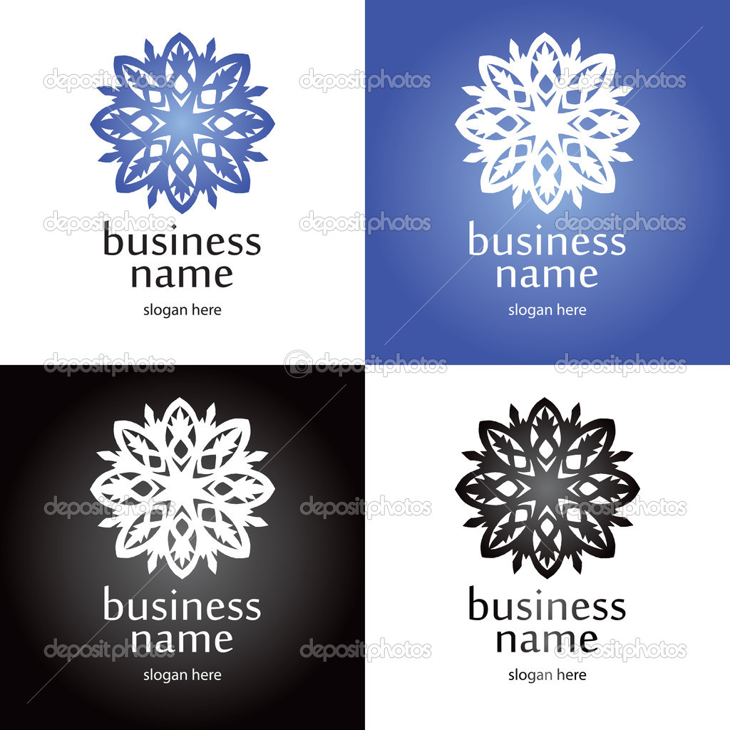 Snowflake logo elements