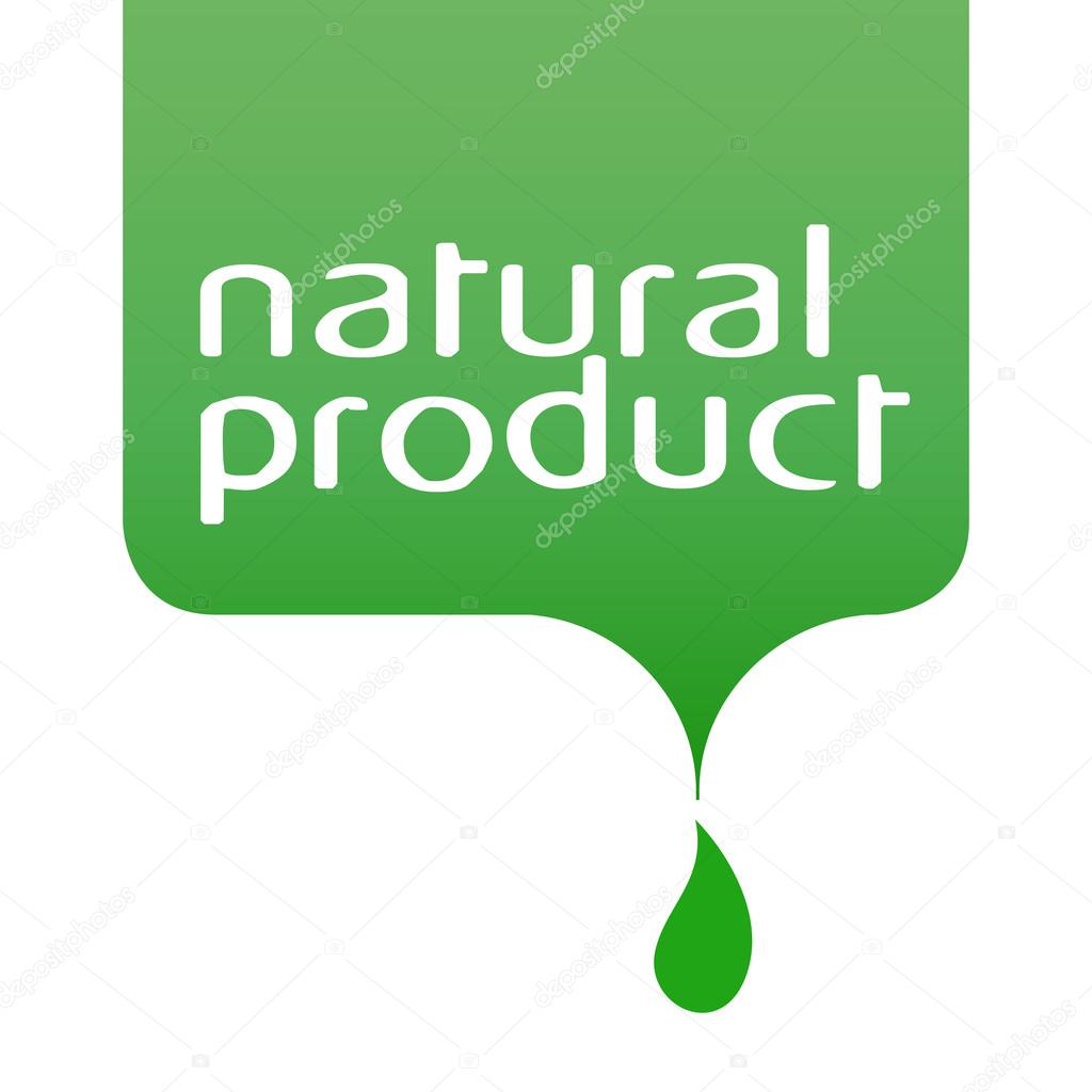 Label and logo for natural products