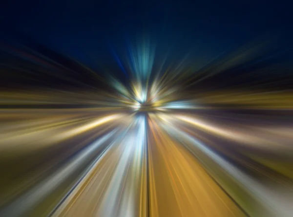 High-speed traffic on the highway — Stock Photo, Image