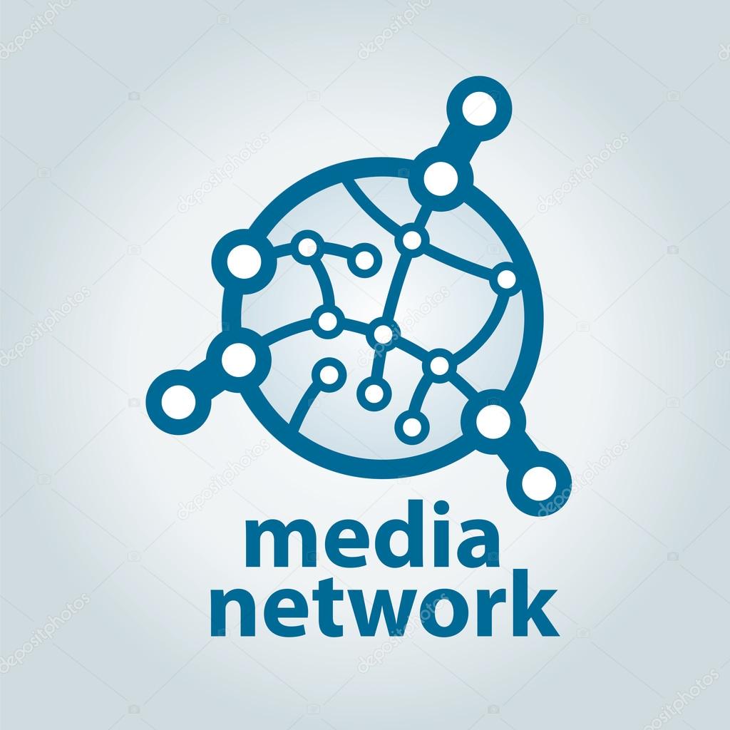 Vector logo and electronic media network