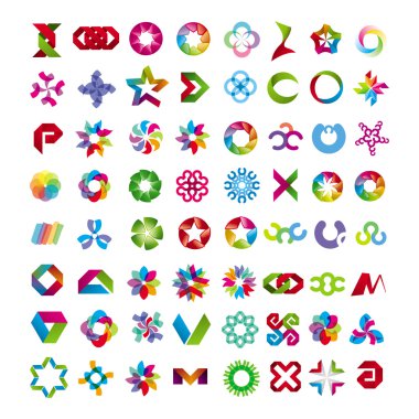 soyut semboller koleksiyonu