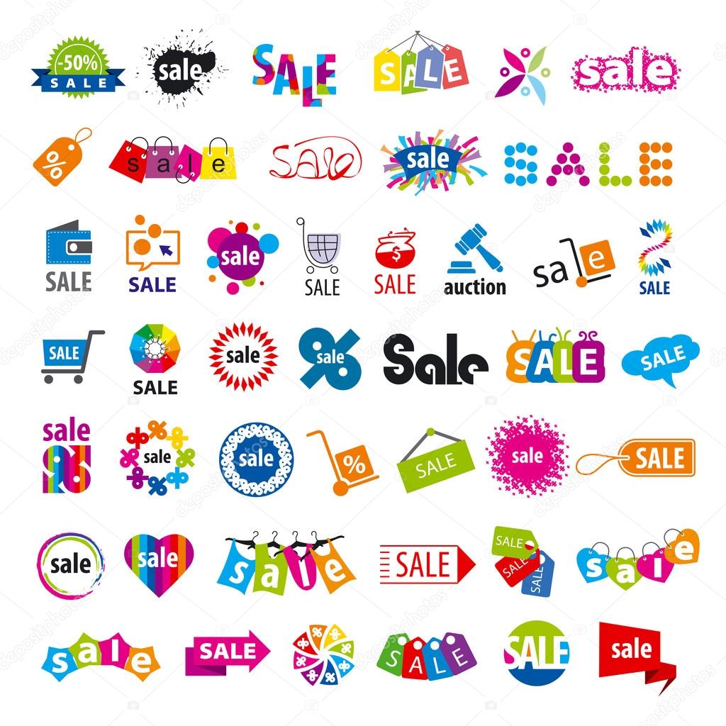 Biggest collection of vector logos sale