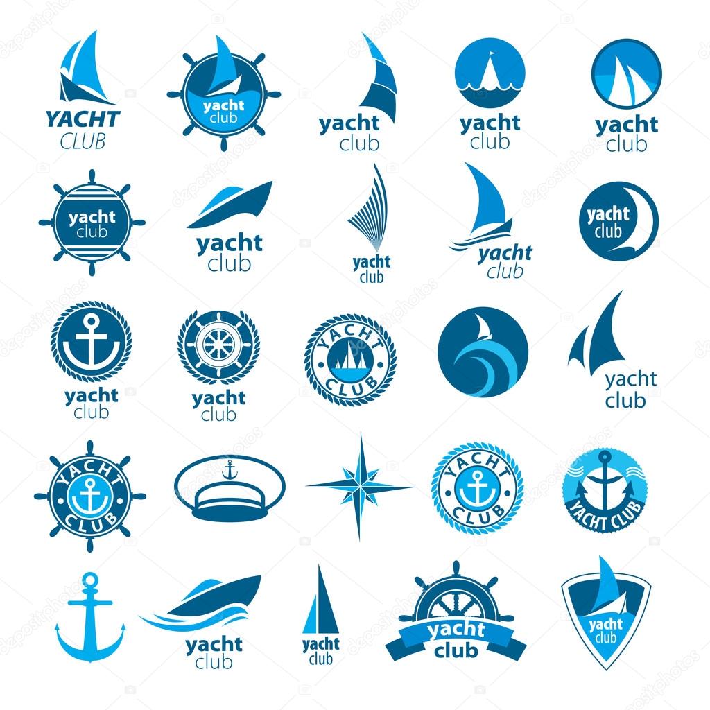 Biggest collection of vector logos marina