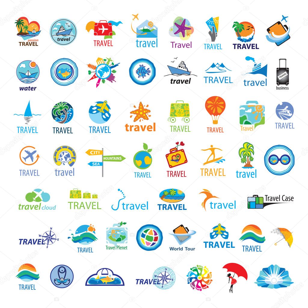 biggest collection of vector logos Travel 