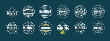 Dijital para incelemesi. Soyut işareti. Vektör çizim