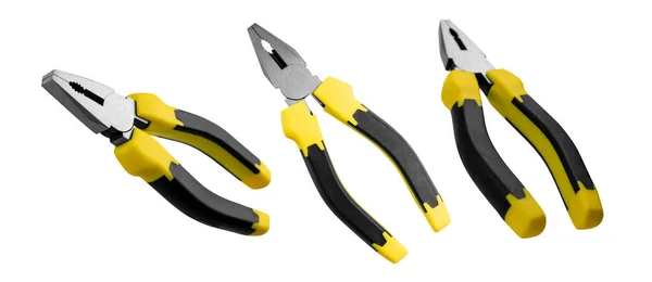 Pliers in different angles on a white background — 图库照片