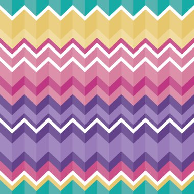 aşiret halk Aztek sorunsuz doku, zig zag deseni
