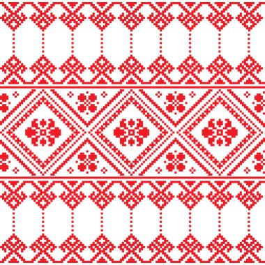 Ukrayna Halk sanat çiçek nakış desen veya Yazdır