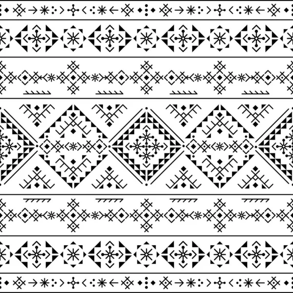 Ijslands Rune Kunst Stijl Geometrische Tribal Lijn Kunst Vector Vierkante — Stockvector