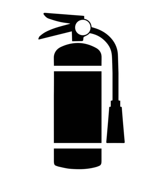 Fire Extinguisher Symbol Fire Extinguisher Sign Dry Chemical Powder Fire — Stock Vector