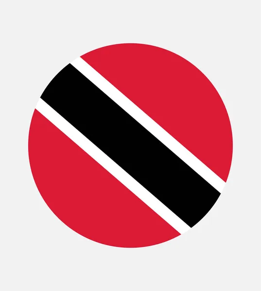 Nationale Trinidad Tobago Vlag Officiële Kleuren Proportie Correct Nationale Trinidad — Stockvector