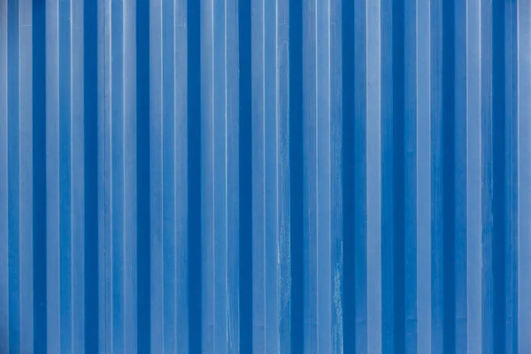 Gestreifte Welle Stahlblech Cargo Container Line Industrie Wand Textur Muster — Stockfoto