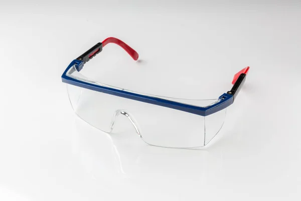 Lunettes Sécurité Lunettes Travail Protection Plastique Outils Lunettes — Photo